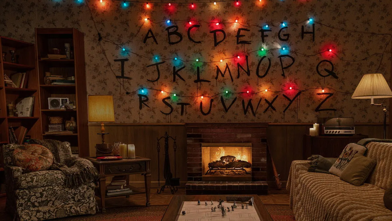 Watch Stranger Things: Fireplace